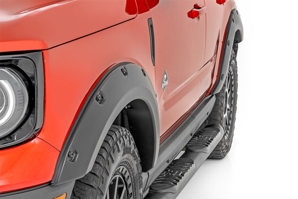 Rough Country F-F11612A-JS Pocket Fender Flares for Select Ford Bronco Sport