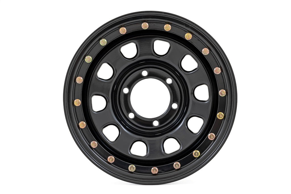 Rough Country RC158545SL Steel Wheel for Select Ford Ranger, Jeep Cherokee, Jeep Grand Cherokee, Jeep TJ, Jeep Wrangler