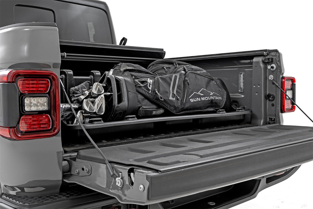 Rough Country 10206 Truck Bed Cargo Storage Box for Select Ford Maverick, Jeep Gladiator