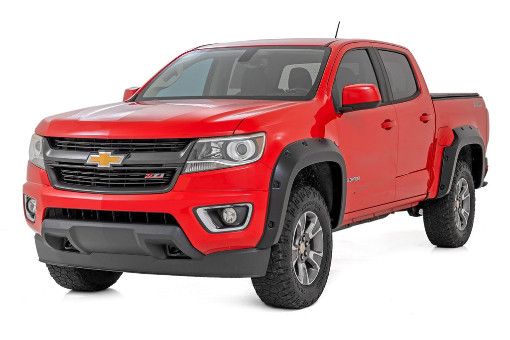 Rough Country F-C11511A Pocket Fender Flares for Select Chevrolet Colorado