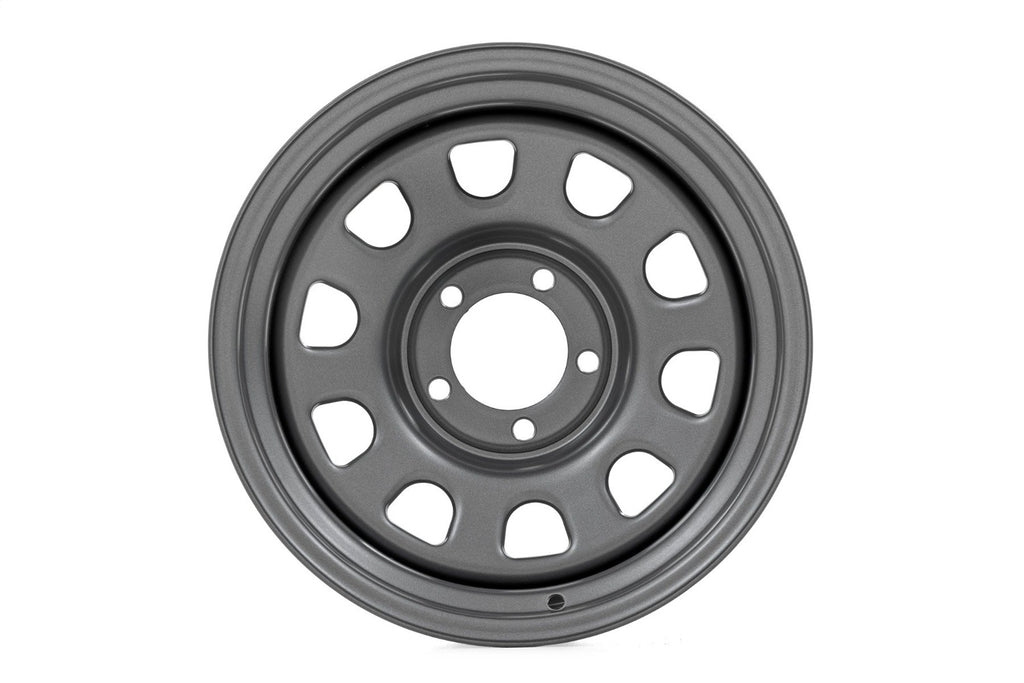 Rough Country RC51-7873G Steel Wheel for Select Chevrolet C10, Chevrolet C10 Pickup, Chevrolet C10 Suburban, Chevrolet C1500, Chevrolet C1500 Suburban, Chevrolet K5 Blazer, Chevrolet R10, Chevrolet R10 Suburban, Chevrolet R1500 Suburban, Dodge Durango,