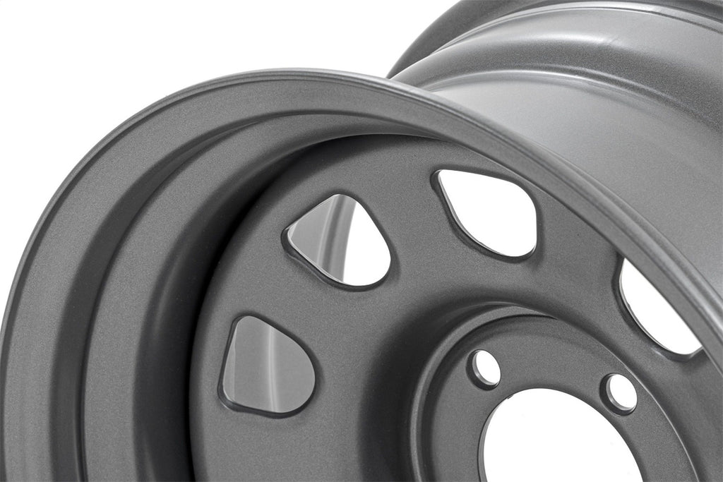 Rough Country RC51-5165G Steel Wheel for Select Polaris Ranger Crew XD NorthStar Premium, Polaris Ranger Crew XD NorthStar Ultimate, Polaris Ranger Crew XD Premium, Polaris Ranger XD NorthStar Premium, Polaris Ranger XD NorthStar Ultimate, Polaris Ranger