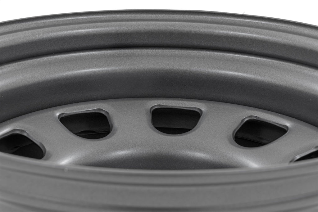 Rough Country RC51-6883G Steel Wheel for Select Chevrolet Blazer, Chevrolet C1500, Chevrolet K10, Chevrolet K10 Suburban, Chevrolet K1500, Chevrolet K1500 Suburban, Chevrolet K5 Blazer, Chevrolet Tahoe, Chevrolet V10, Chevrolet V10 Suburban, Chevrolet