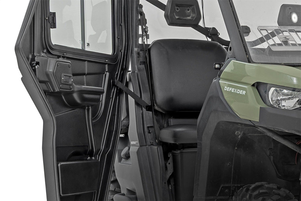 Rough Country 97100 UTV Side Doors for Select Can-Am Defender DPS HD10, Can-Am Defender HD10, Can-Am Defender HD10 6X6 DPS, Can-Am Defender HD10 6X6 Limited, Can-Am Defender HD10 6X6 XT, Can-Am Defender HD10 Limited, Can-Am Defender HD10 Mossy Oak