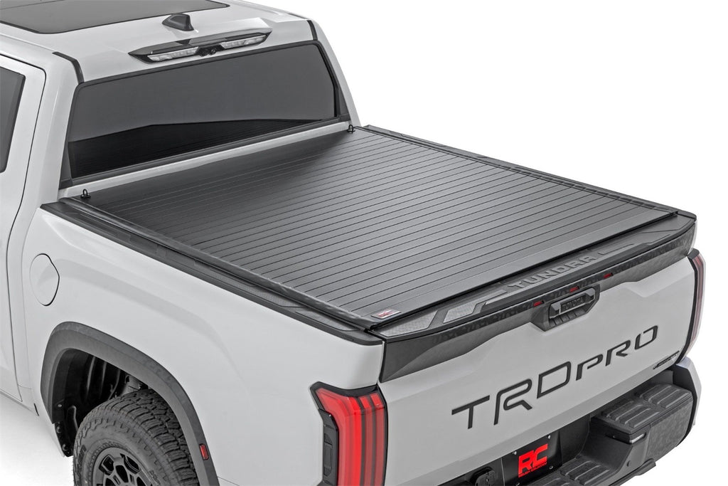 Rough Country 50514551 Hard Roll Up Bed Cover for Select Toyota Tundra