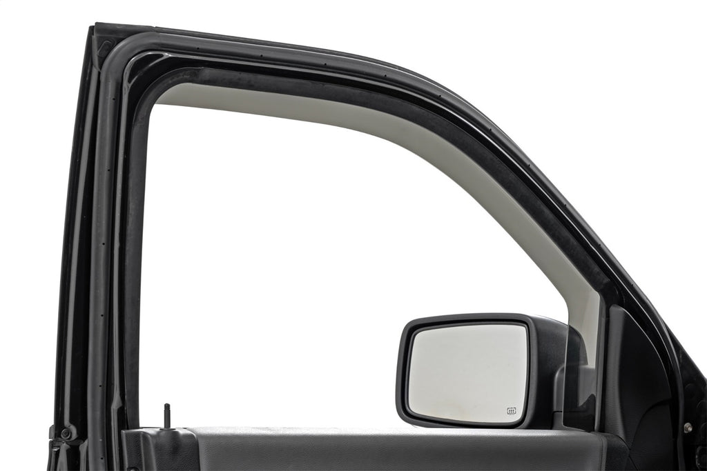 Rough Country 840924 Side Window Deflectors for Select Dodge Ram 1500, Ram 1500, Ram Classic, Ram 2500, Ram