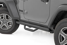Load image into Gallery viewer, Rough Country RCJ1846B Nerf Steps for Select Jeep Wrangler