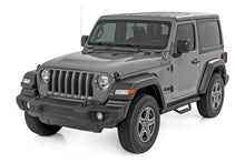 Load image into Gallery viewer, Rough Country RCJ1846B Nerf Steps for Select Jeep Wrangler