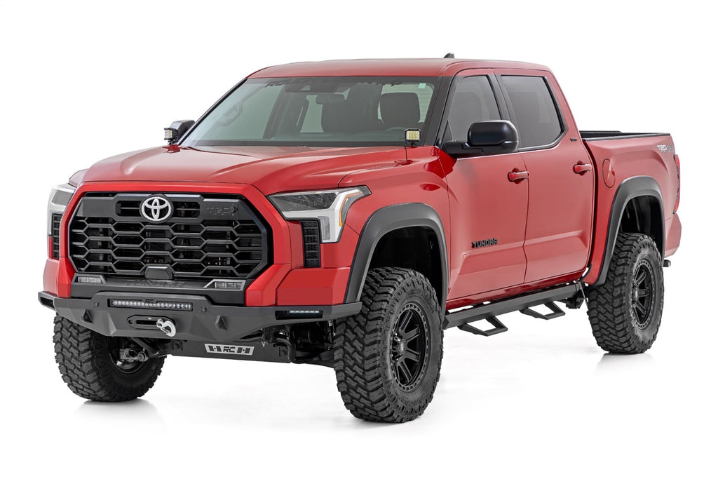 Rough Country 71097 SRL2 Side Steps for Select Toyota Tundra
