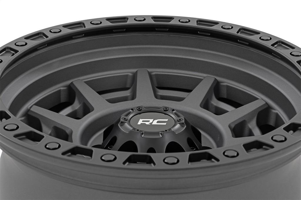 Rough Country 85170912A Series 85 Wheel for Select Cadillac Escalade, Chevrolet Avalanche, Chevrolet Avalanche 1500, Chevrolet Blazer, Chevrolet Colorado, Chevrolet K10, Chevrolet K10 Pickup, Chevrolet K10 Suburban, Chevrolet K1500, Chevrolet K1500