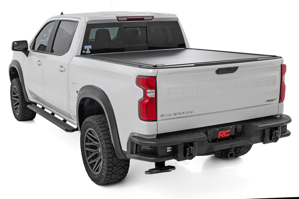Rough Country 55007 Running Boards for Select Chevrolet Silverado 1500, Chevrolet Silverado LTD, Chevrolet Silverado HD, Chevrolet Silverado HD, GMC Sierra 1500, GMC Sierra Limited, GMC Sierra HD, GMC Sierra HD