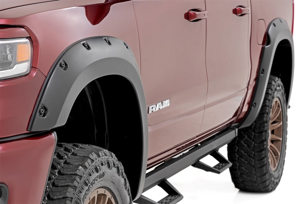 Rough Country F-D319205 Pocket Fender Flares for Select Ram