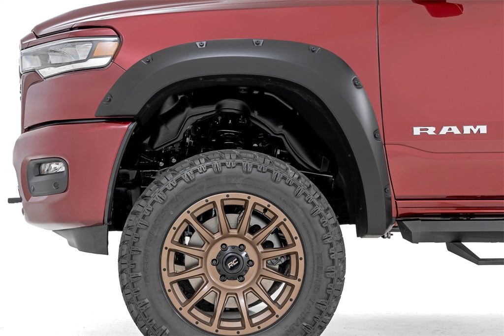 Rough Country F-D319205-PW7 Pocket Fender Flares for Select Ram