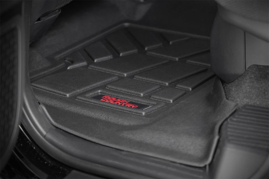 Rough Country SM71324 Sure-Fit Floor Mats for Select Toyota 4Runner