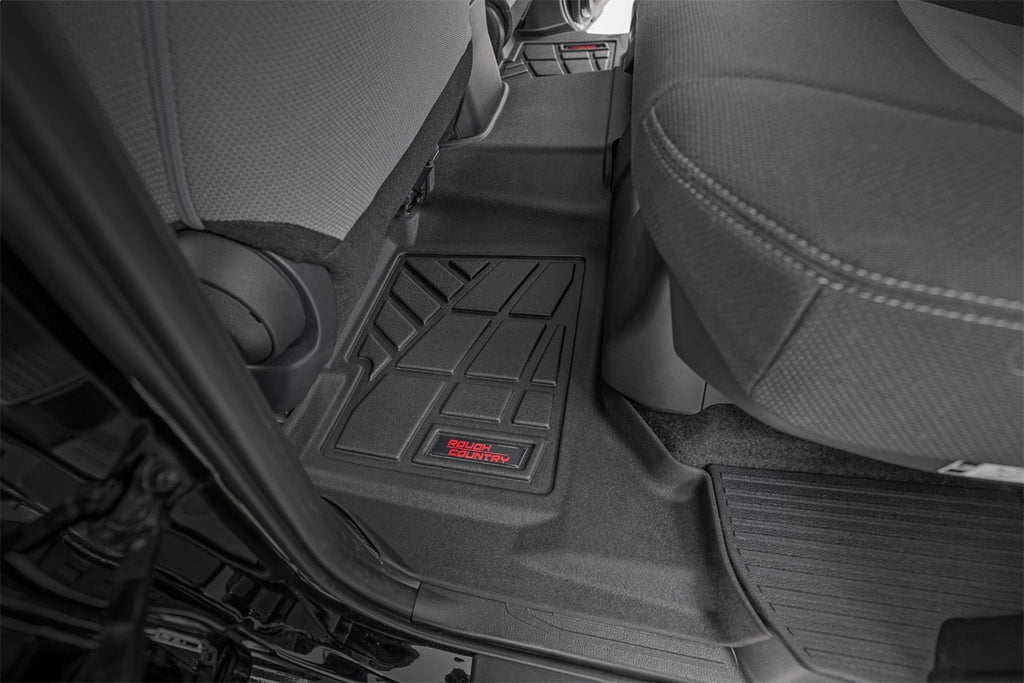 Rough Country SM71325 Sure-Fit Floor Mats for Select Toyota 4Runner