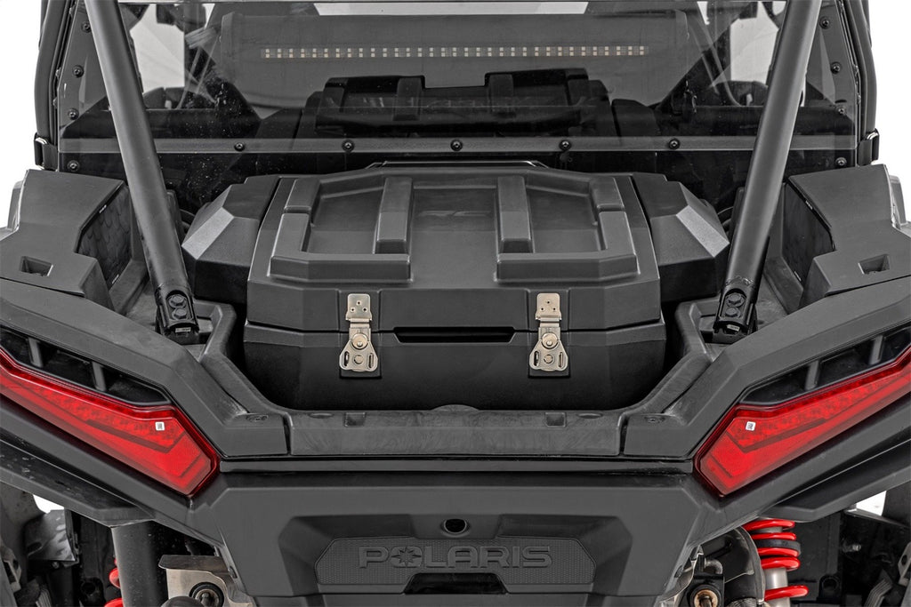 Rough Country 93194 Cargo Box for Select Polaris RZR XP Premium, Polaris RZR XP Sport, Polaris RZR XP Ultimate, Polaris RZR XP 4 Premium, Polaris RZR XP 4 Sport, Polaris RZR XP 4 Ultimate