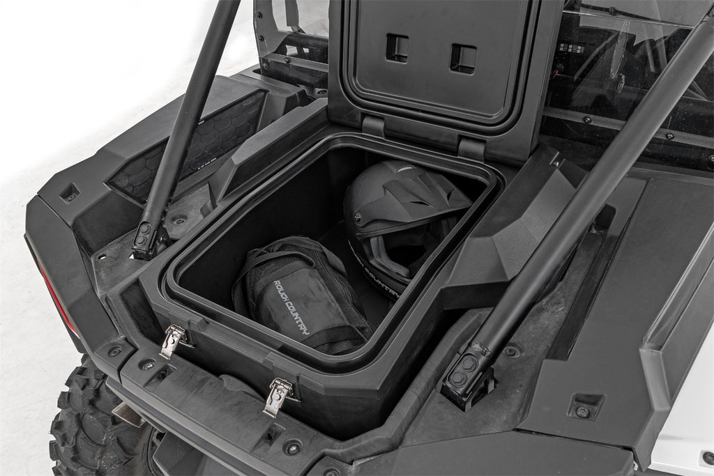 Rough Country 93194 Cargo Box for Select Polaris RZR XP Premium, Polaris RZR XP Sport, Polaris RZR XP Ultimate, Polaris RZR XP 4 Premium, Polaris RZR XP 4 Sport, Polaris RZR XP 4 Ultimate