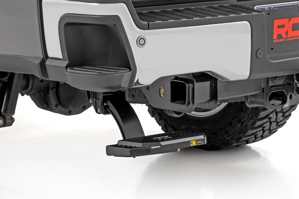 Rough Country PW051579 Retractable Bed Step for Select Ford F-250 Super Duty, Ford F-350 Super Duty