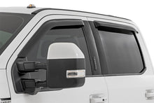 Load image into Gallery viewer, Rough Country 931524 Side Window Deflectors for Select Ford F-150, Ford F-150 Lightning, Ford F-250 Super Duty, Ford F-350 Super Duty