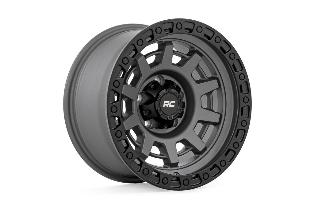 Rough Country 85150814 Series 85 Wheel for Select Dodge Ramcharger, Dodge W150, Dodge W350, Ford Bronco, Ford F-100, Ford F-150, International Scout II, Jeep CJ5, Jeep CJ7, Jeep Scrambler, Plymouth Trailduster, Suzuki Samurai