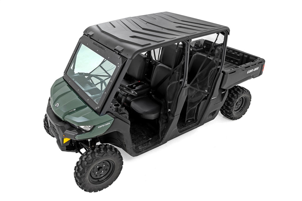 Rough Country 97102 UTV Roof for Select Can-Am Defender MAX HD10 DPS, Can-Am Defender MAX HD10 Limited, Can-Am Defender MAX HD10 Lone Star, Can-Am Defender MAX HD10 Lone Star CAB, Can-Am Defender MAX HD10 X mr, Can-Am Defender MAX HD10 X mr with Doors,