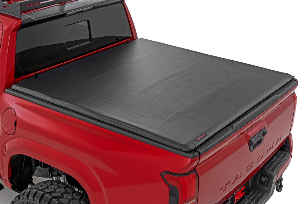 Rough Country 42415551 Soft Roll-Up Bed Cover for Select Toyota Tacoma