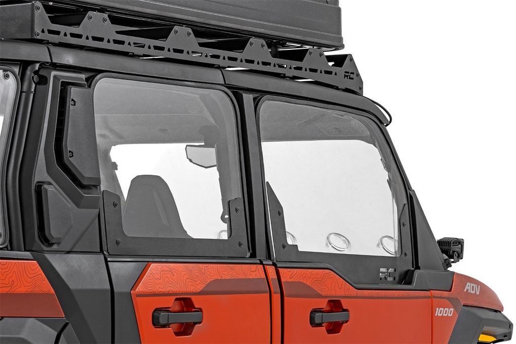 Rough Country 93202 Side Windows for Select Polaris XPEDITION ADV 5 Northstar, Polaris XPEDITION ADV 5 Premium, Polaris XPEDITION ADV 5 Ultimate
