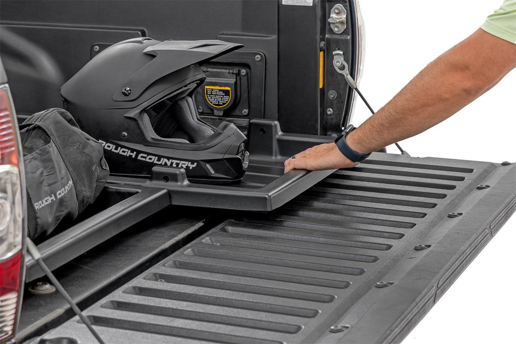 Rough Country 10210 Truck Bed Cargo Storage Tray for Select Chevrolet Colorado, Ford Ranger, GMC Canyon, Nissan Frontier, Toyota Tacoma
