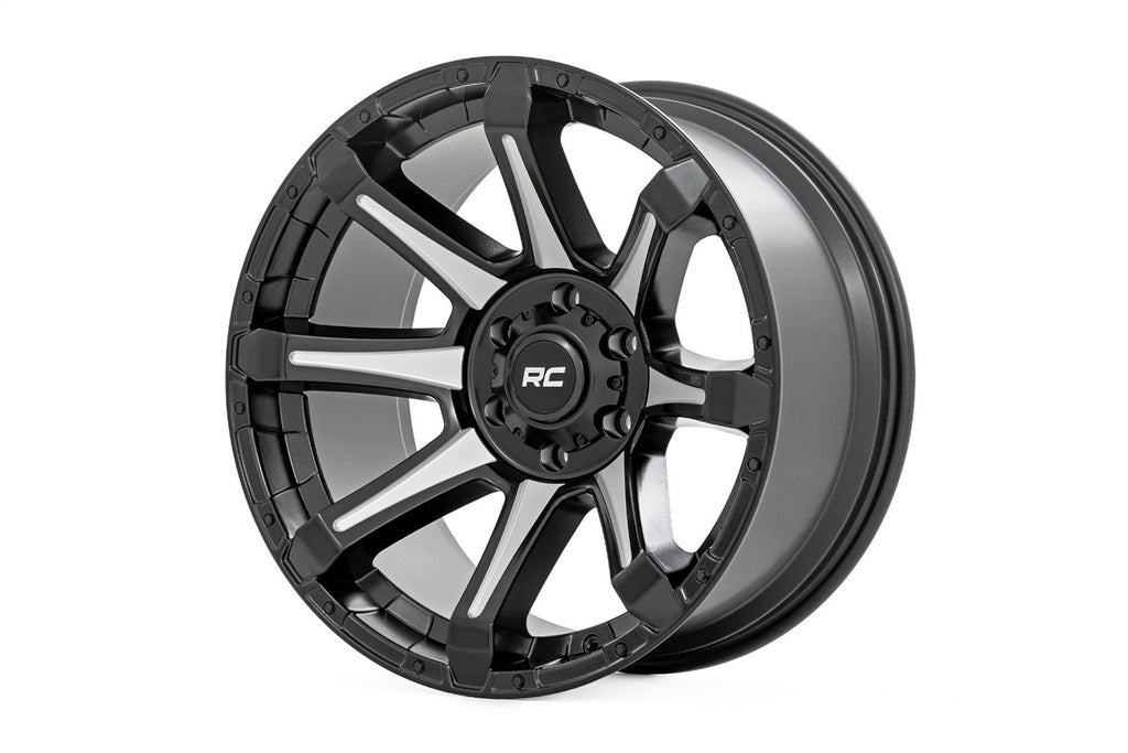 Rough Country 81201812M Series 81 Wheel for Select Cadillac Escalade, Chevrolet Avalanche, Chevrolet Avalanche 1500, Chevrolet Blazer, Chevrolet C10 Pickup, Chevrolet Colorado, Chevrolet K10, Chevrolet K10 Pickup, Chevrolet K10 Suburban, Chevrolet K1500,