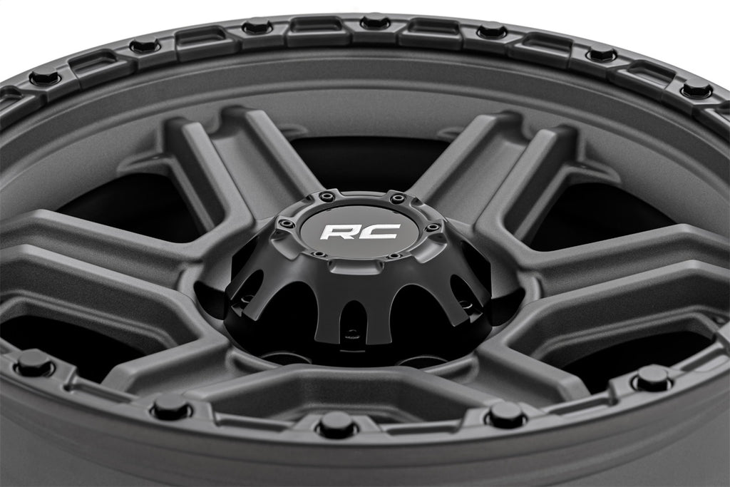 Rough Country 79170912G Series 79 Wheel for Select Cadillac Escalade, Chevrolet Avalanche, Chevrolet Avalanche 1500, Chevrolet Blazer, Chevrolet C10 Pickup, Chevrolet Colorado, Chevrolet K10, Chevrolet K10 Pickup, Chevrolet K10 Suburban, Chevrolet K1500,
