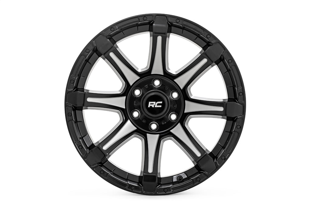 Rough Country 81200914M Series 81 Wheel for Select Dodge Dakota, Dodge Ram 1500, Dodge Ramcharger, Dodge W150, Ford Bronco, Ford F-100, Ford F-150, International Scout II, Jeep CJ5, Jeep CJ7, Jeep Scrambler, Mitsubishi Raider, Plymouth Trailduster, Ram