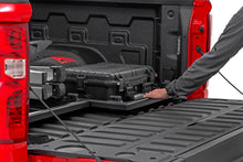 Load image into Gallery viewer, Rough Country 10209 Truck Bed Cargo Storage Tray for Select Chevrolet Silverado 1500, Chevrolet Silverado LD, Chevrolet Silverado LTD, Chevrolet Silverado HD, Ford F-150, Ford F-150 Lightning, Ford F-250 Super Duty, Ford F-350 Super Duty, GMC Sierra