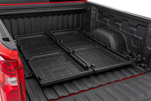 Load image into Gallery viewer, Rough Country 10209 Truck Bed Cargo Storage Tray for Select Chevrolet Silverado 1500, Chevrolet Silverado LD, Chevrolet Silverado LTD, Chevrolet Silverado HD, Ford F-150, Ford F-150 Lightning, Ford F-250 Super Duty, Ford F-350 Super Duty, GMC Sierra