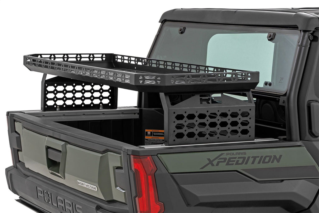 Rough Country 93197 Bed Rack for Select Polaris XPEDITION XP 5 Northstar, Polaris XPEDITION XP 5 Premium, Polaris XPEDITION XP 5 Ultimate, Polaris XPEDITION XP Northstar, Polaris XPEDITION XP Premium, Polaris XPEDITION XP Ultimate