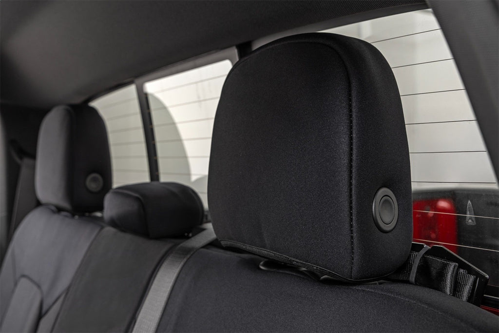 Rough Country 91069 Seat Cover Set for Select Chevrolet Colorado, GMC Canyon