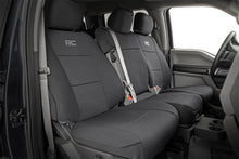 Load image into Gallery viewer, Rough Country 91067 Neoprene Seat Covers for Select Ford F-150, Ford F-150 Lightning, Ford F-250 Super Duty, Ford F-350 Super Duty