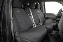 Load image into Gallery viewer, Rough Country 91063 Seat Cover Set for Select Ford F-150, Ford F-250 Super Duty, Ford F-350 Super Duty
