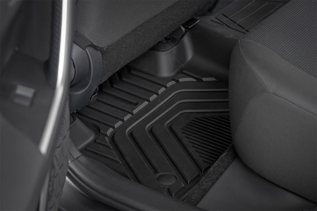 Rough Country FF-71602 Flex-Fit Floor Mats for Select Toyota RAV4