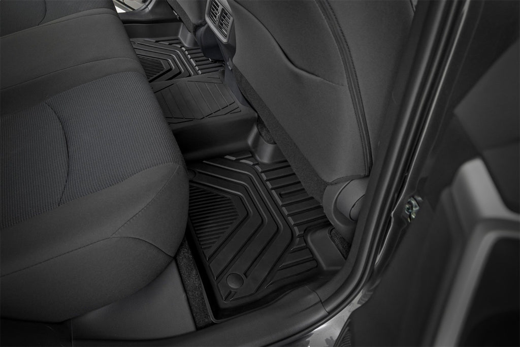 Rough Country FF-71602 Flex-Fit Floor Mats for Select Toyota RAV4