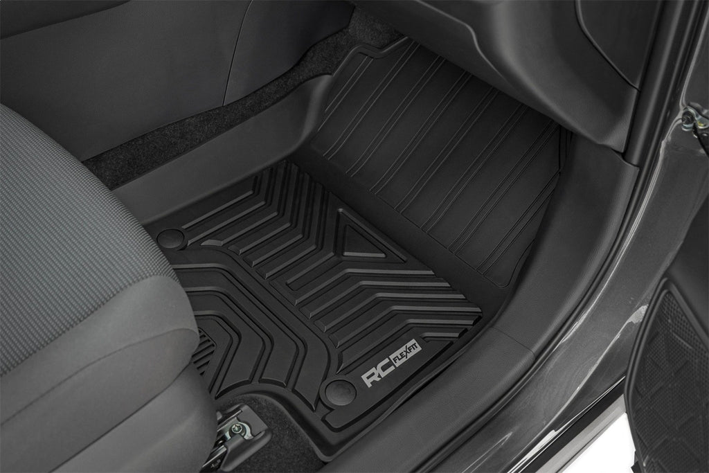 Rough Country FF-71602 Flex-Fit Floor Mats for Select Toyota RAV4