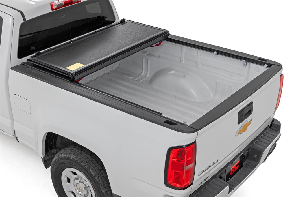 Rough Country 47120600B Hard Low Profile Bed Cover for Select Chevrolet Colorado, GMC Canyon