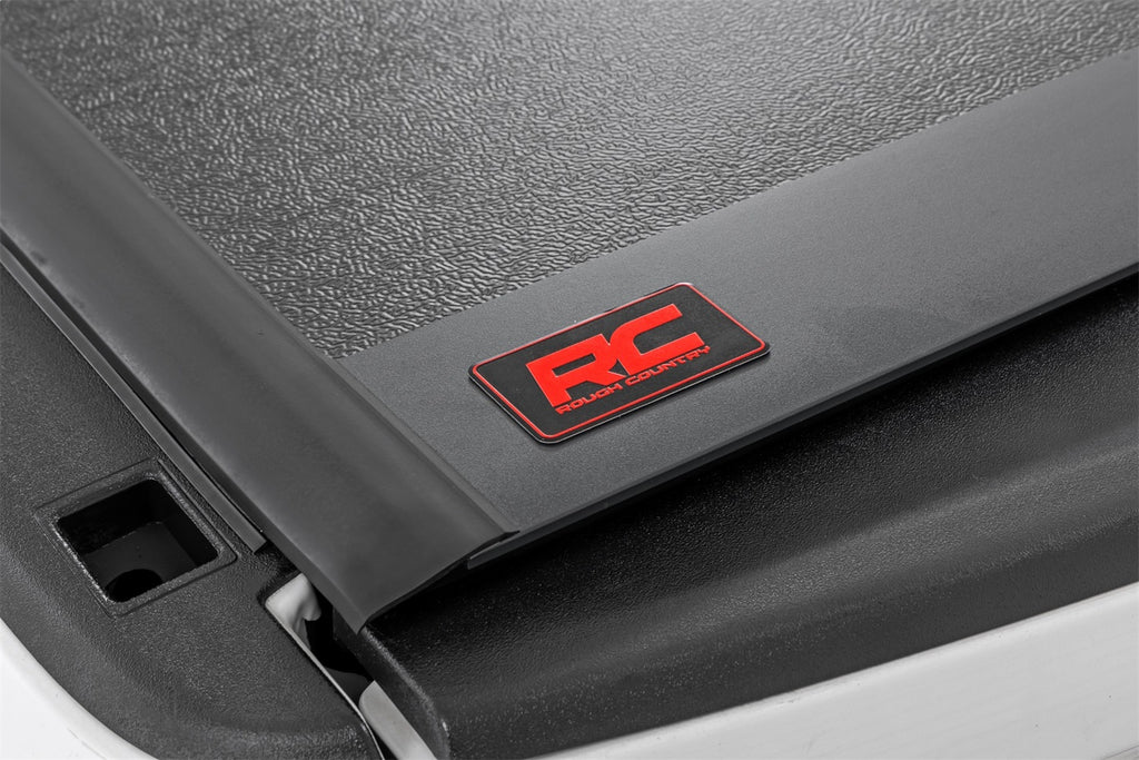 Rough Country 47319550B Hard Low Profile Bed Cover for Select Dodge Ram 1500, Ram 1500, Ram Classic
