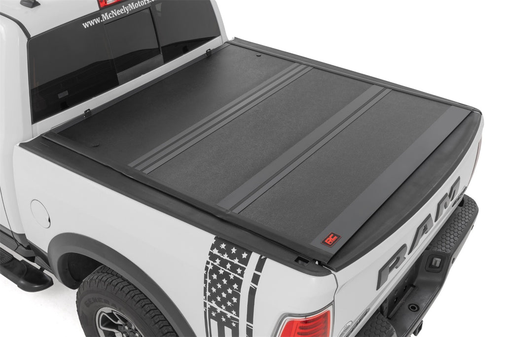 Rough Country 47319550B Hard Low Profile Bed Cover for Select Dodge Ram 1500, Ram 1500, Ram Classic