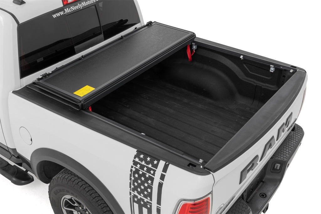 Rough Country 47319550B Hard Low Profile Bed Cover for Select Dodge Ram 1500, Ram 1500, Ram Classic