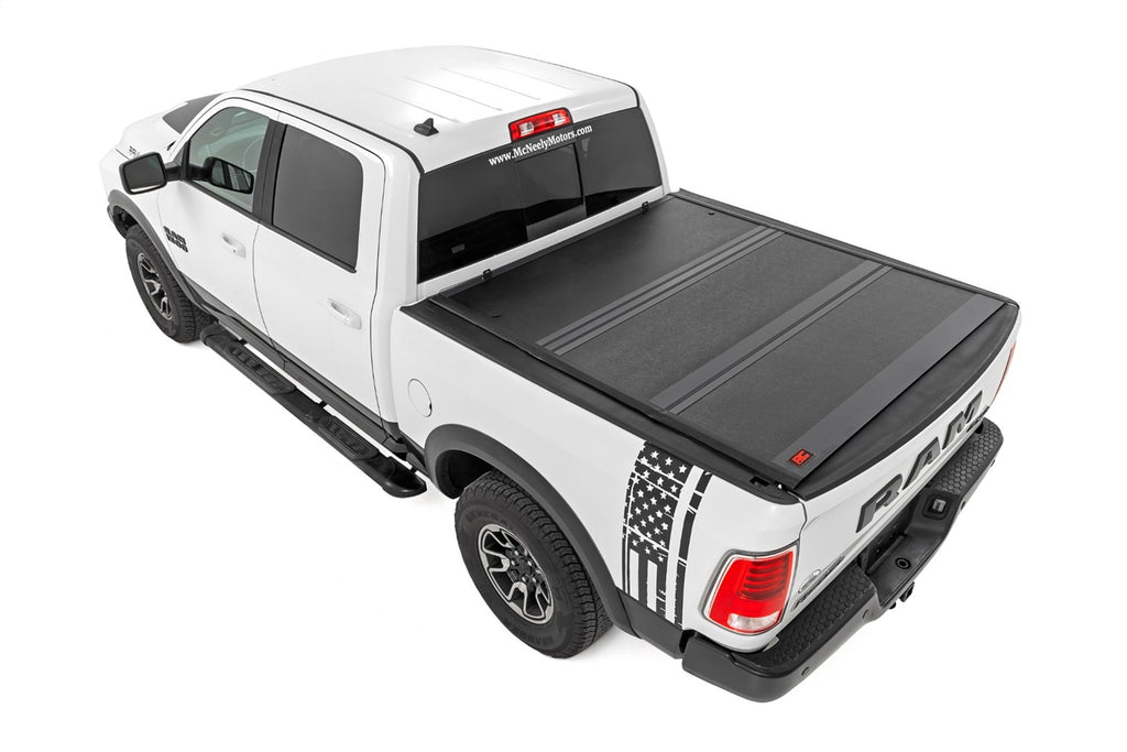 Rough Country 47319550B Hard Low Profile Bed Cover for Select Dodge Ram 1500, Ram 1500, Ram Classic