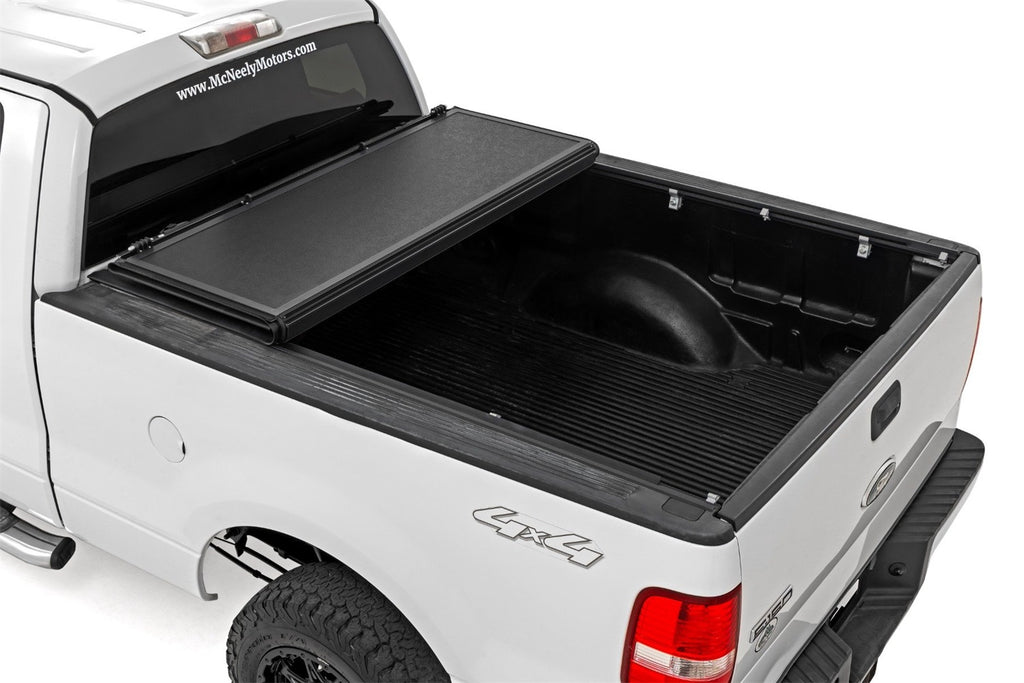 Rough Country 47214650B Hard Low Profile Bed Cover for Select Ford F-150