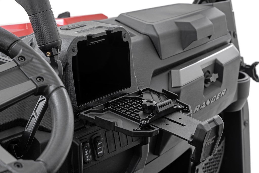 Rough Country 93175 Console Storage Box for Select Polaris Ranger 1000, Polaris Ranger EPS, Polaris Ranger Premium, Polaris Ranger Premium + Winter Prep Package, Polaris Ranger Crew 1000, Polaris Ranger Crew XP Big Game Edition, Polaris Ranger Crew XP
