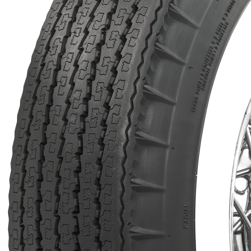 Coker 700304 760R15 AMERICAN CLASSIC 3 1/4"WW for Select Buick Century, Buick Estate Wagon, Buick Invicta, Buick LeSabre, Buick Riviera, Buick Skylark, Buick Special, Buick Super, Buick Wildcat, Chrysler 300, Chrysler Windsor, Chrysler Windsor Series,