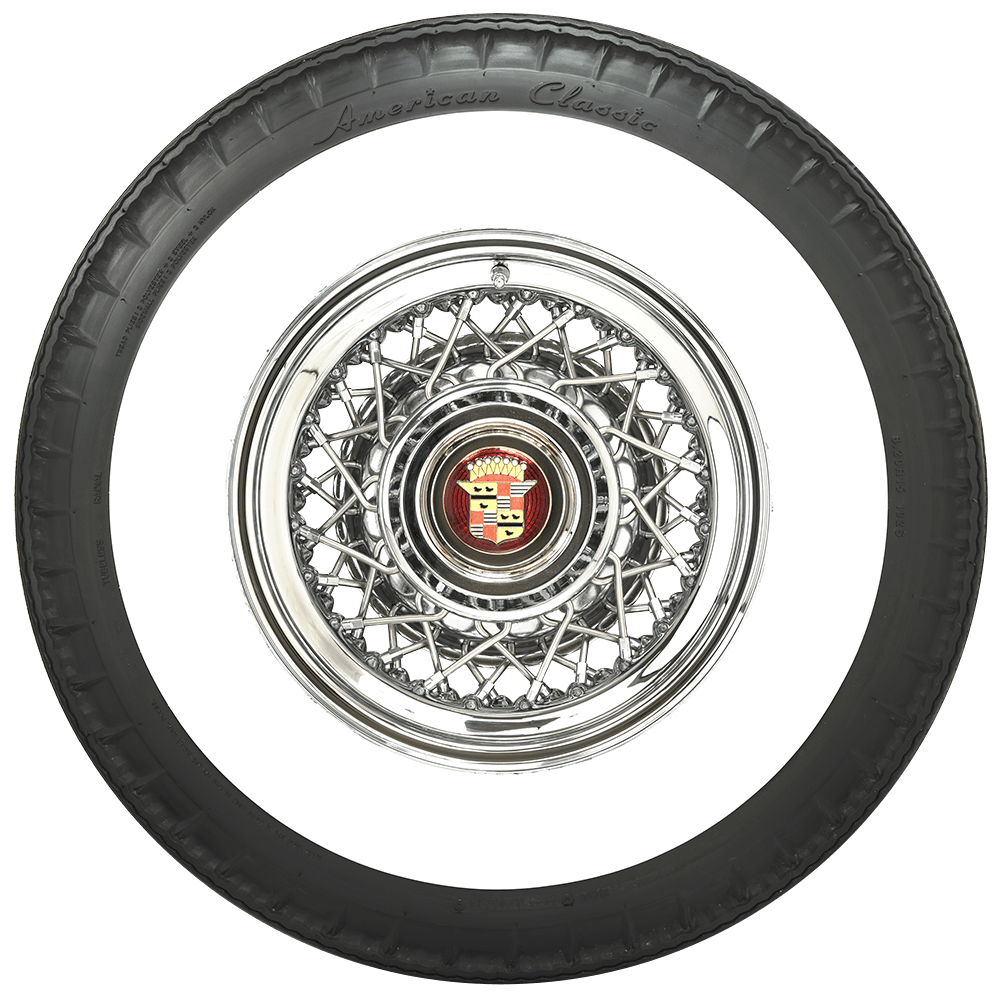 Coker 700306 820R15 AMERICAN CLASSIC 3 1/4"WW for Select Bentley S1 Series, Bentley S2 Series, Bentley S3 Series, Cadillac Commercial Chassis, Cadillac Eldorado, Cadillac Series 60 Special Fleetwood, Chrysler 300, Chrysler Imperial, Chrysler New Yorker,