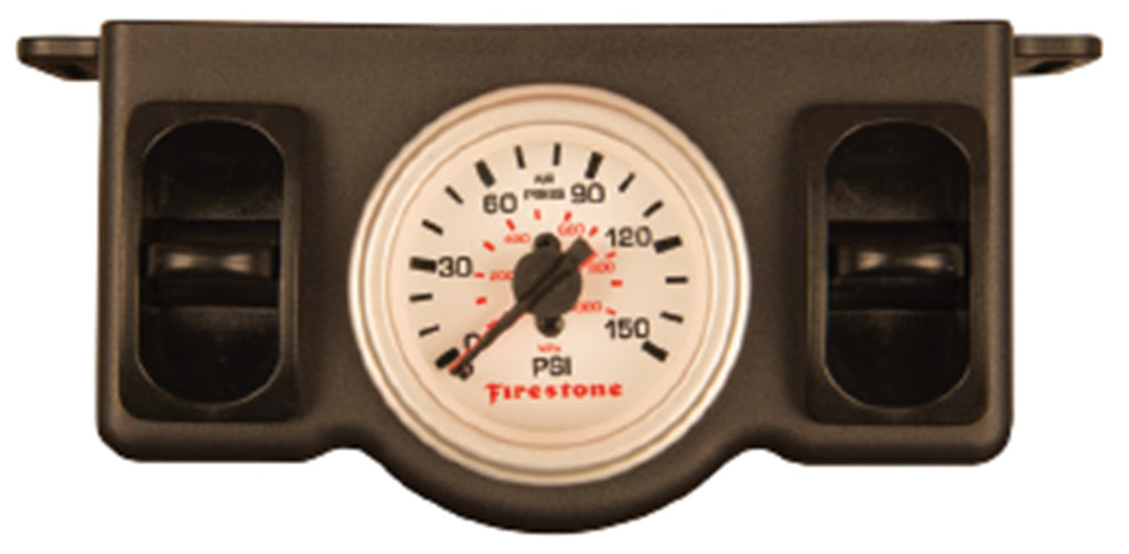 Firestone Ride-Rite WR17602576 Plastic Dual Electric White Gauge